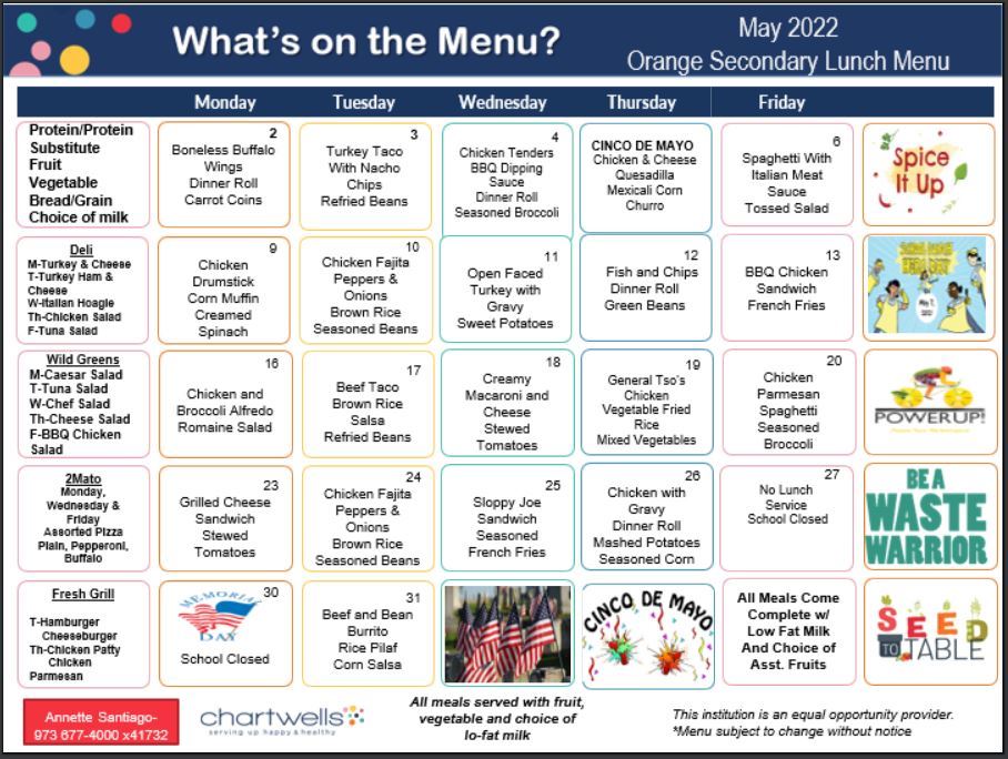 march 2022 lunch